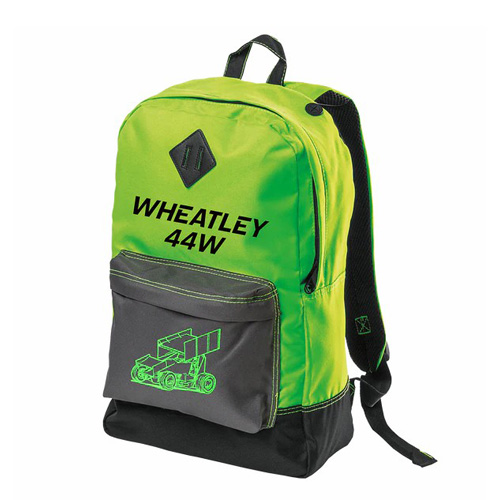 Backpack Custom Green Laptop Bag