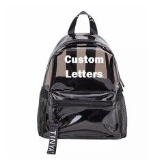Clear Backpacks With Design