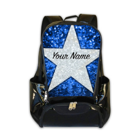 Glitter Stars Backpack School Bags